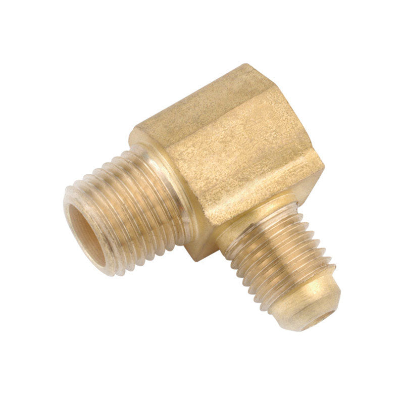 ANDERSON METALS CORPORATION INC, Anderson Metals 1/2 in.   Flare  T X 1/2 in.   D Male  Brass 90 Degree Elbow