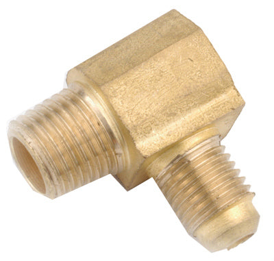 ANDERSON METALS CORPORATION INC, Anderson Metals 1/2 in.   Flare  T X 1/2 in.   D Male  Brass 90 Degree Elbow