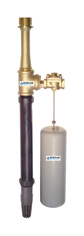 BUR-CAM PUMPS INC, Burcam 1200 GPH Brass Vertical Float Switch Backup Sump Pump 15 H ft.