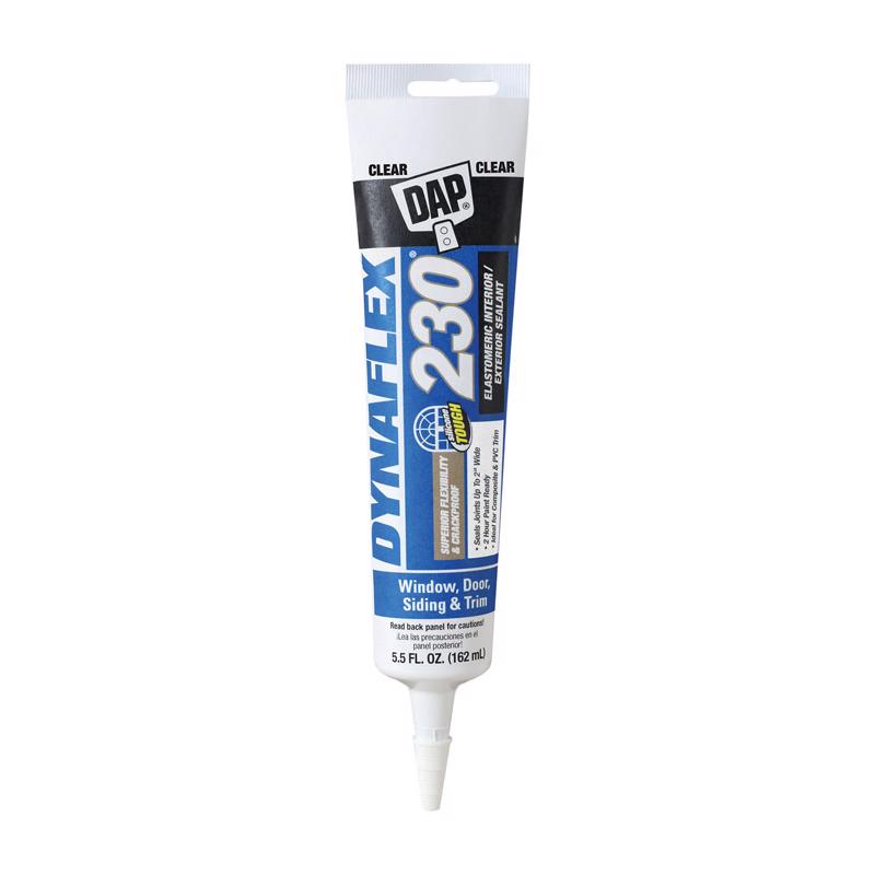 DAP PRODUCTS INC, DAP Dynaflex 230 Clear Premium Latex Sealant 5.5 oz