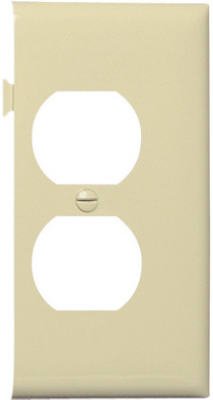 Legrand - Pass & Seymour, DUPLEX PLATE END IVORY