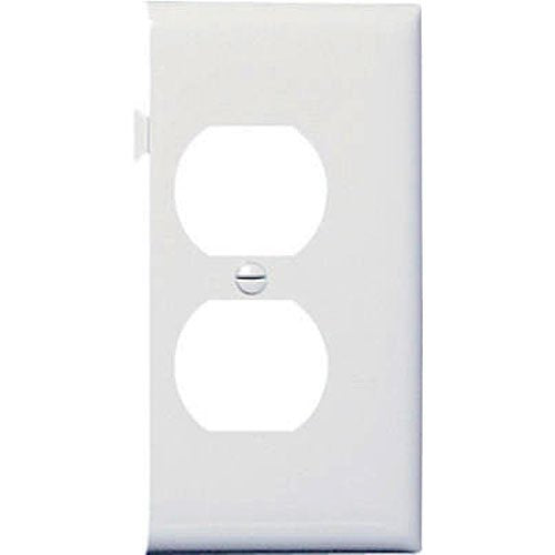 Pass & Seymour, DUPLEX PLATE END WHITE