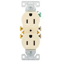 Eaton Wiring Devices, DUPLEX RECEPTACLE LT.ALMOND