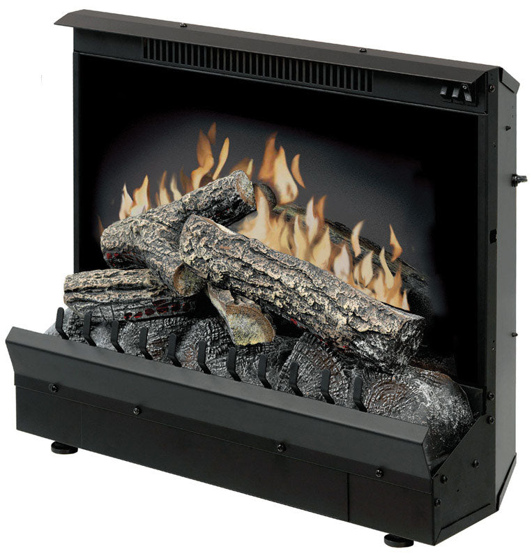 CADET MANUFACTURING CO, Dimplex 23.2 in. W 400 sq ft Black Traditional Electric Electric Fireplace