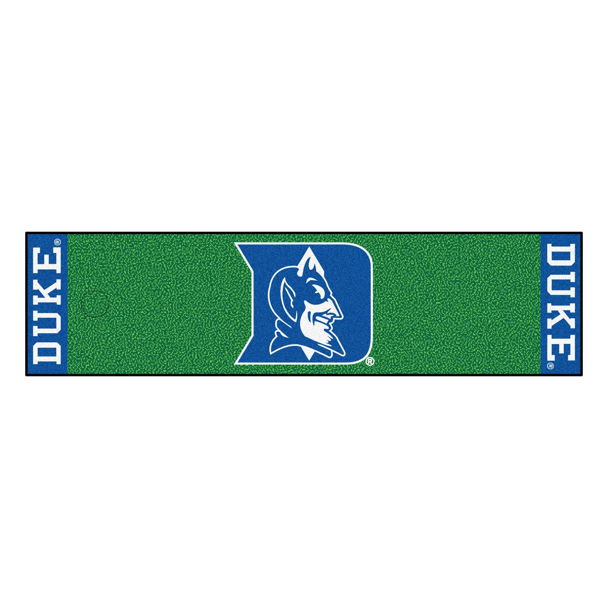 FANMATS, Duke University Blue Devils  Putting Green Mat - 1.5ft. X 6ft.