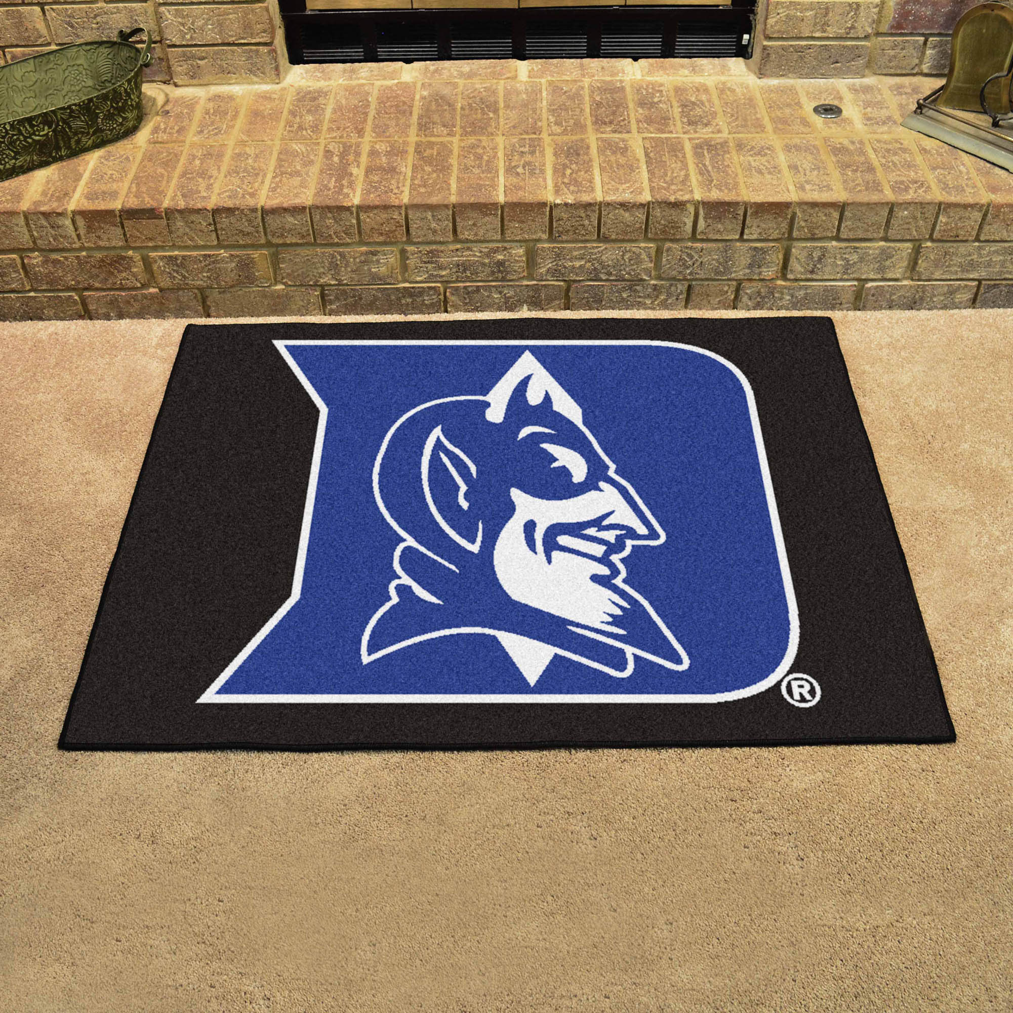 FANMATS, Duke University Blue Devils  Rug - 34 in. x 42.5 in.