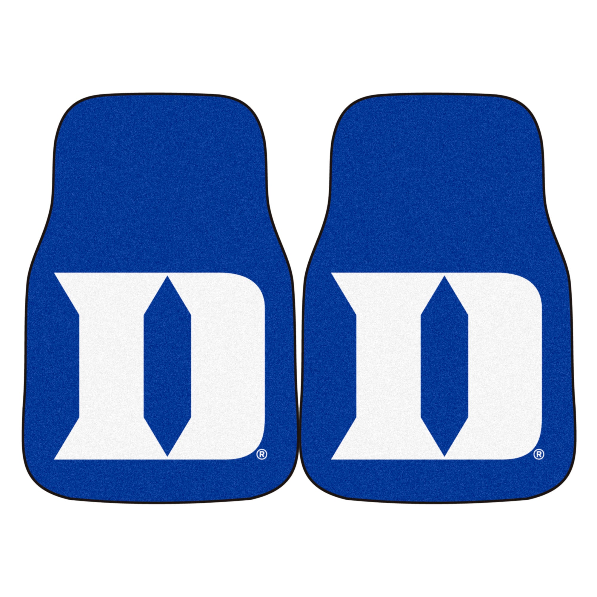 FANMATS, Duke University Carpet Car Mat Set - 2 Pieces