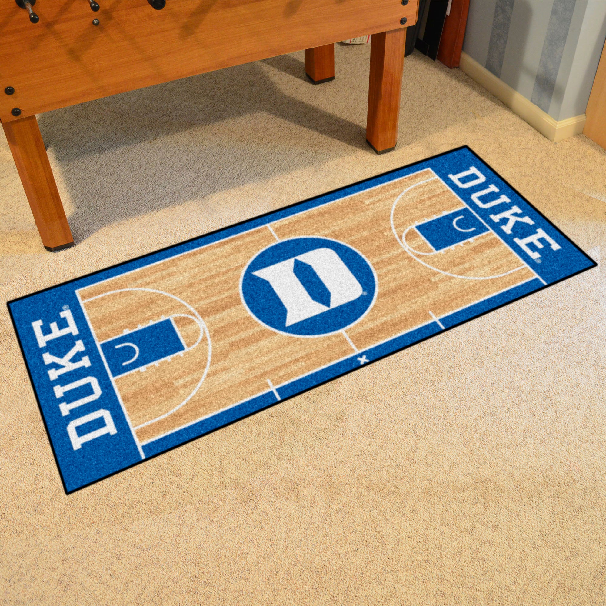 FANMATS, Duke University Court Runner Rug - 30in. X 72in.