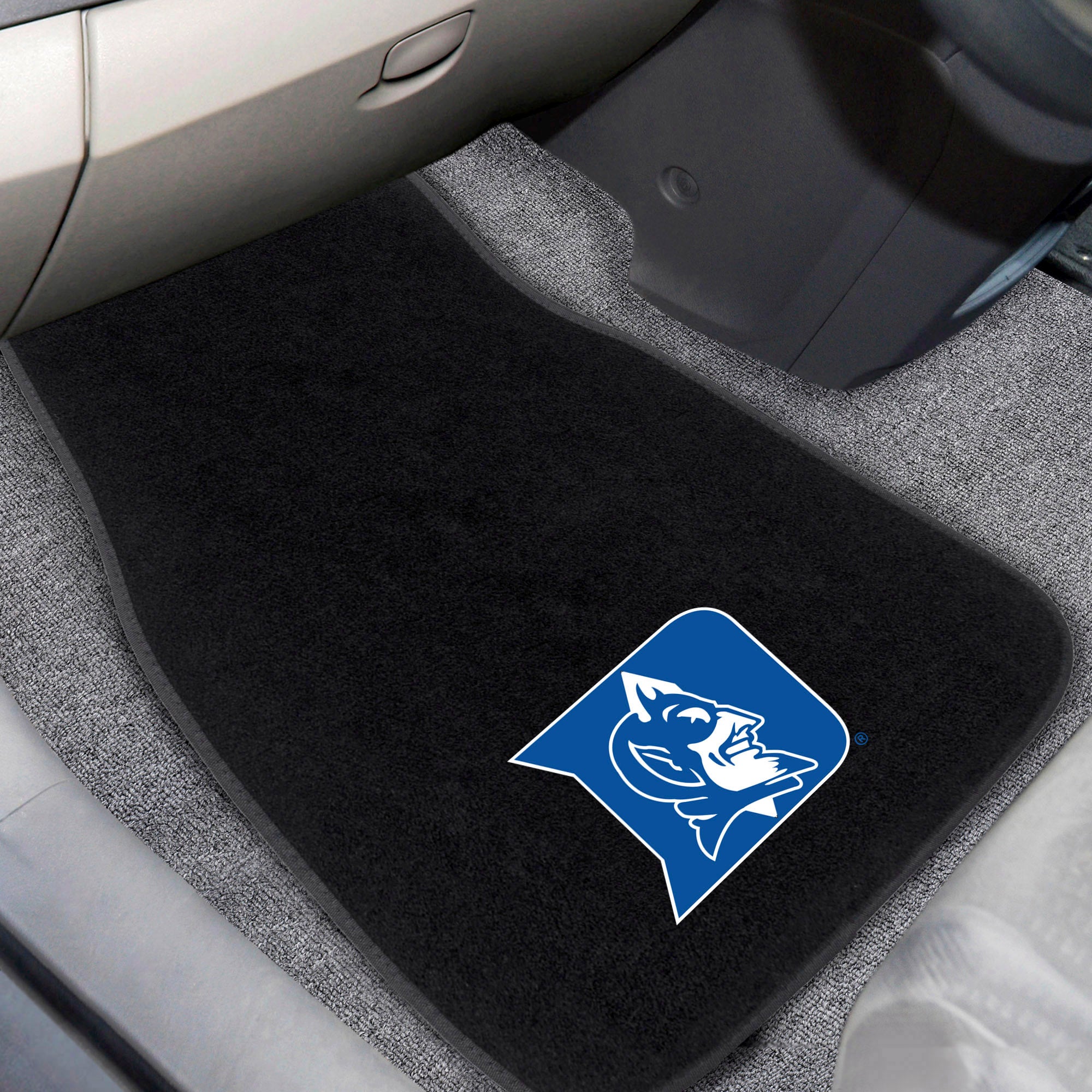 FANMATS, Duke University Embroidered Car Mat Set - 2 Pieces