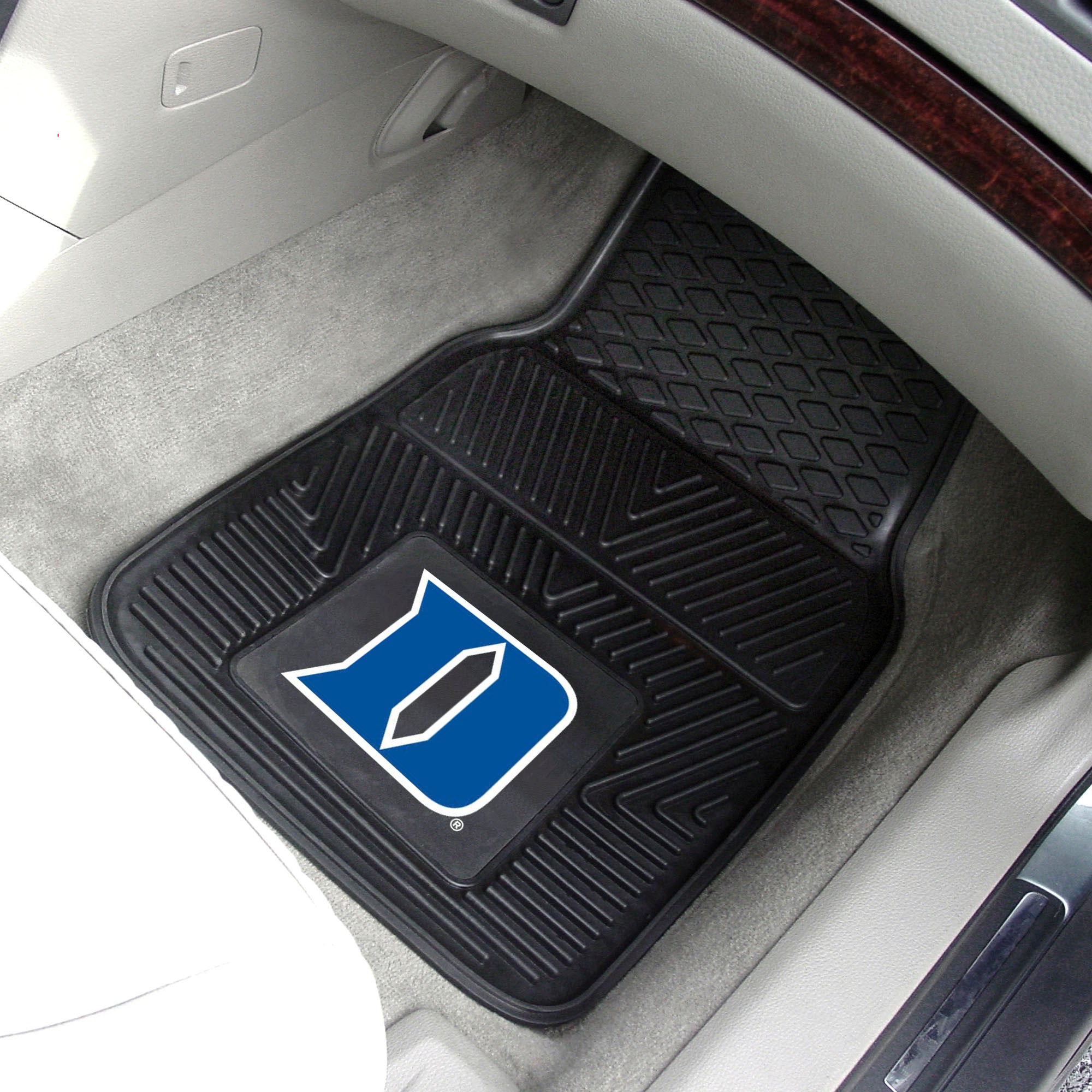 FANMATS, Duke University Heavy Duty Car Mat Set - 2 Pieces