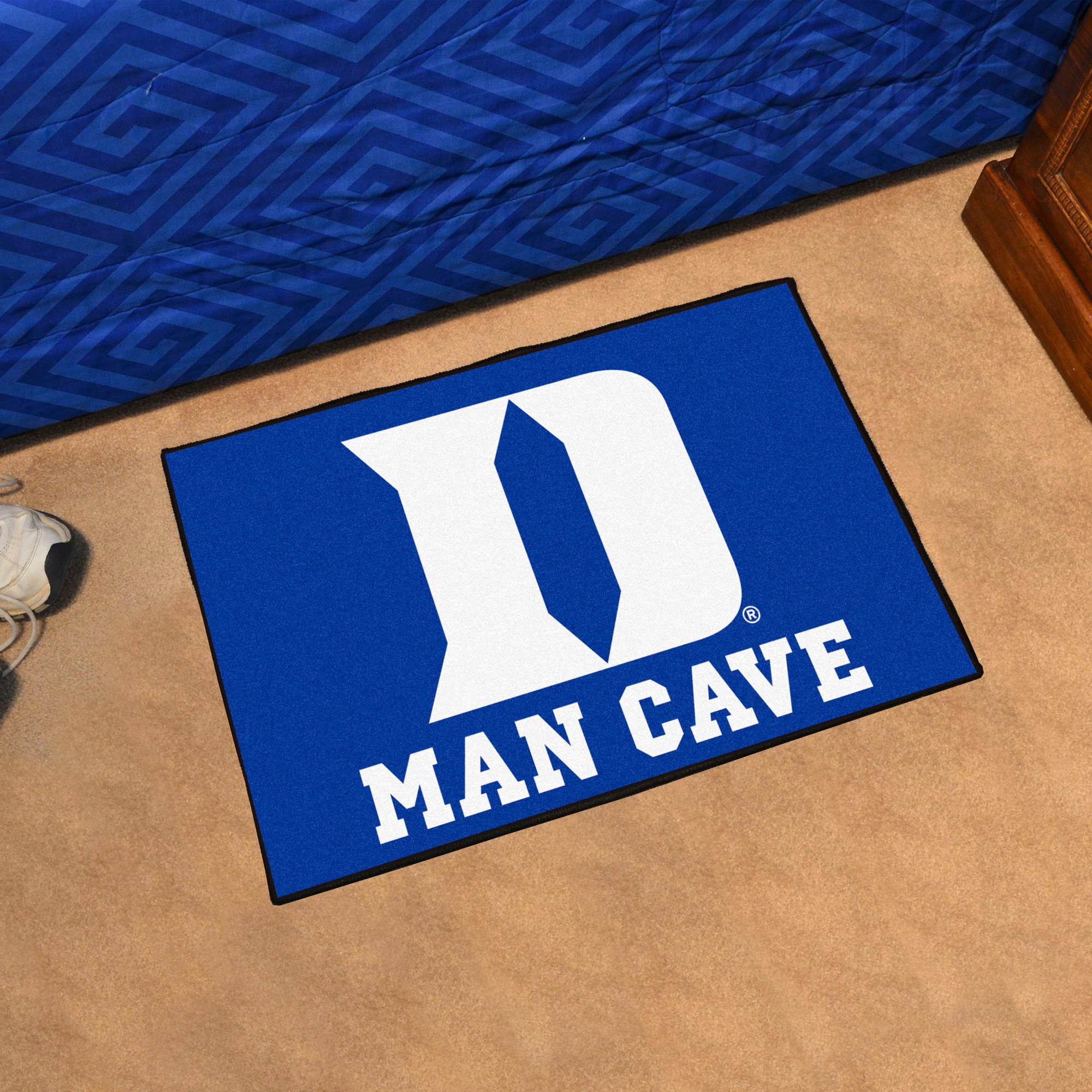 FANMATS, Duke University Man Cave Rug - 19in. x 30in.