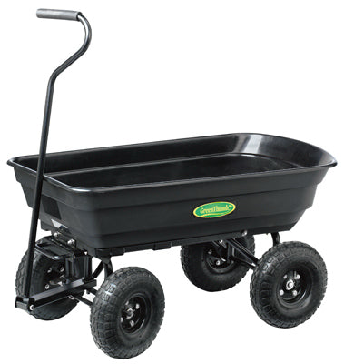 Tricam Industries, Dumping Garden Cart, 500-Lb. Capacity