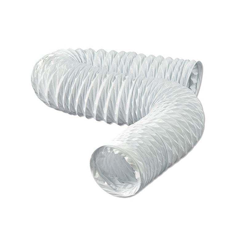 DUNDAS JAFINE INC, Dundas Jafine 20 ft. L X 4 in. D White Vinyl Duct