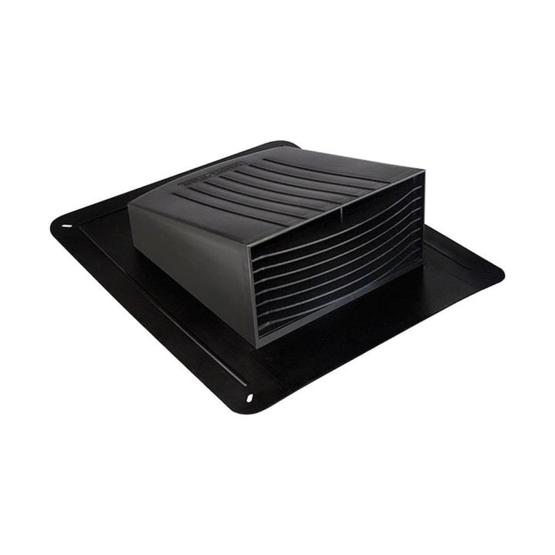 DUNDAS JAFINE INC, Dundas Jafine 3.75 in. W X 3.75 in. L Black Plastic Exterior Vent Hood