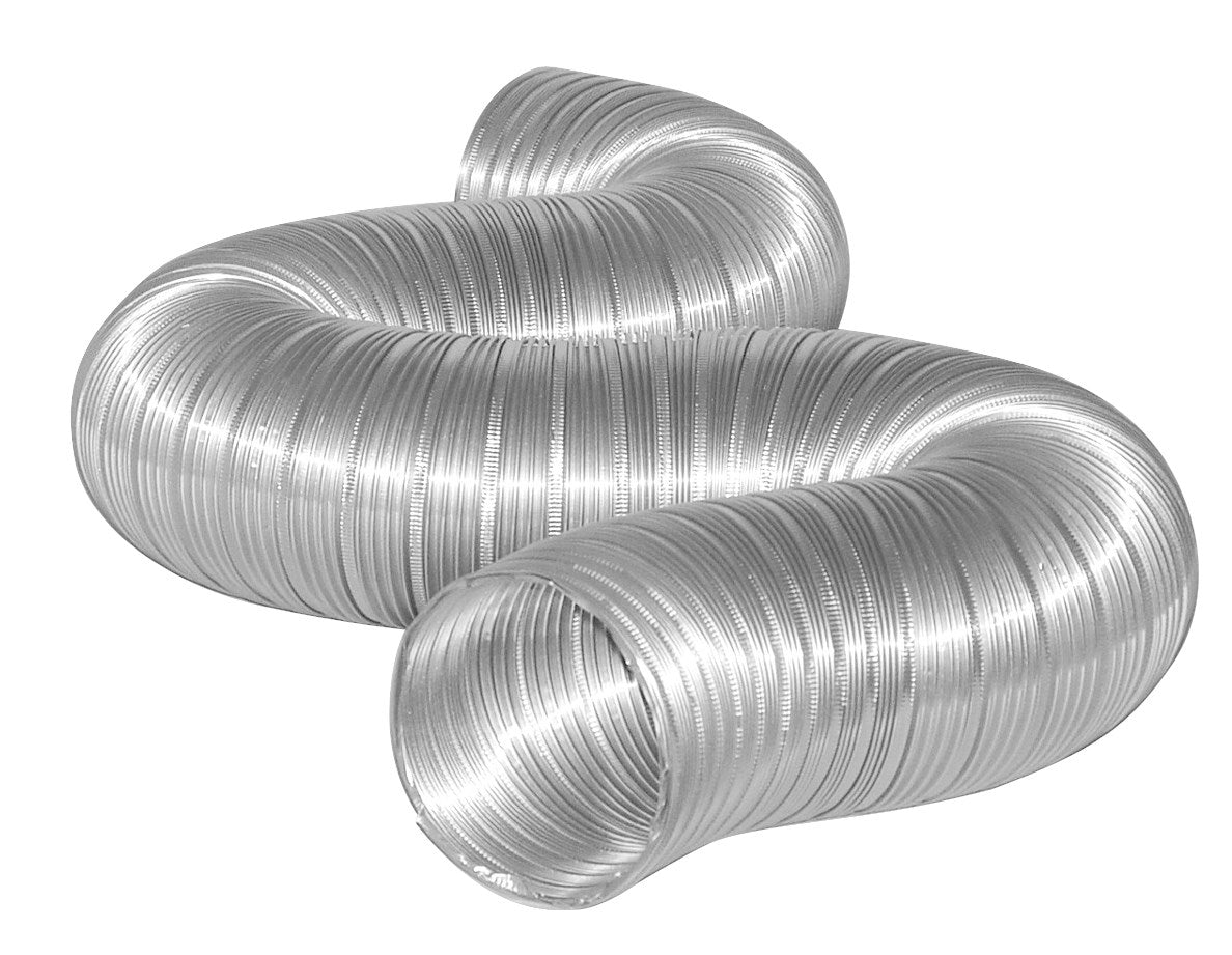 DUNDAS JAFINE INC, Dundas Jafine 8 ft. L X 4 in. D Silver Aluminum Semi-Rigid Vent Duct