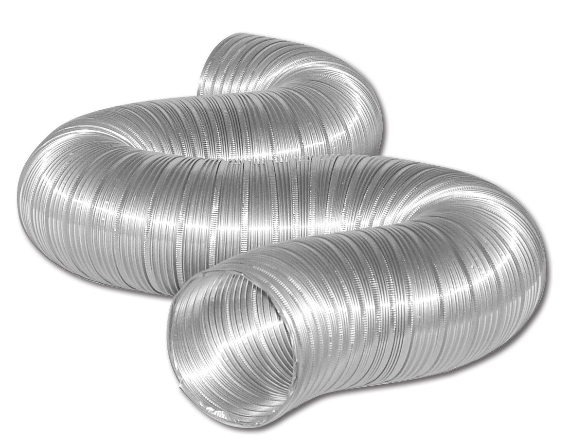 DUNDAS JAFINE INC, Dundas Jafine 8 ft. L X 6 in. D Silver Aluminum Semi-Rigid Vent Duct