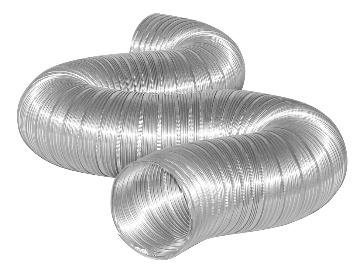 DUNDAS JAFINE INC, Dundas Jafine 8 ft. L X 8 in. D Silver Aluminum Semi-Rigid Vent Duct