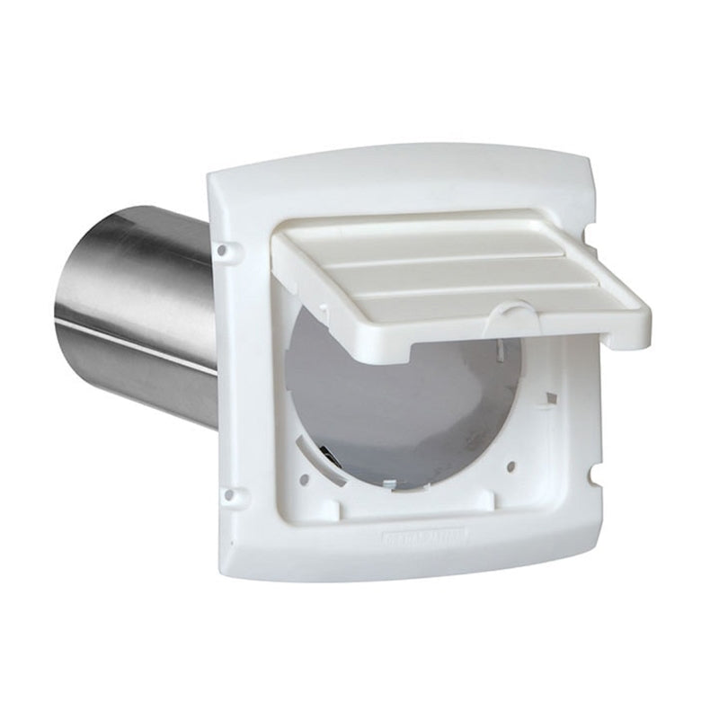 DUNDAS JAFINE INC, Dundas Jafine EzAccess 7 in. L X 4 in. D White Aluminum/Plastic Wall Exhaust Hood