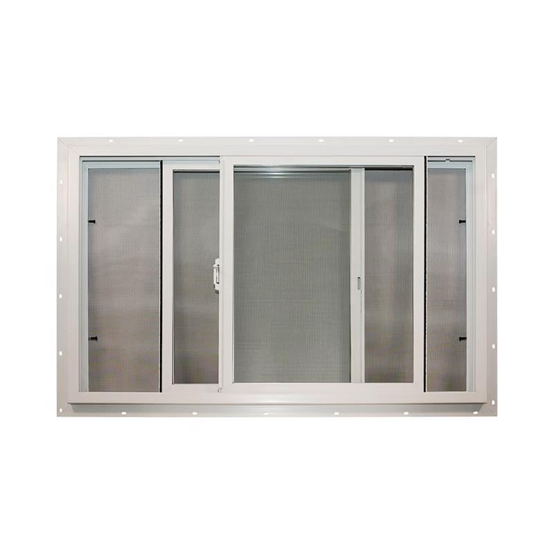 DUO-CORP, Duo-Corp Agriclass Double Slide White Glass/Vinyl Window 35.5 in. H X 2.25 in. W X 35.5 in. L 1 pk