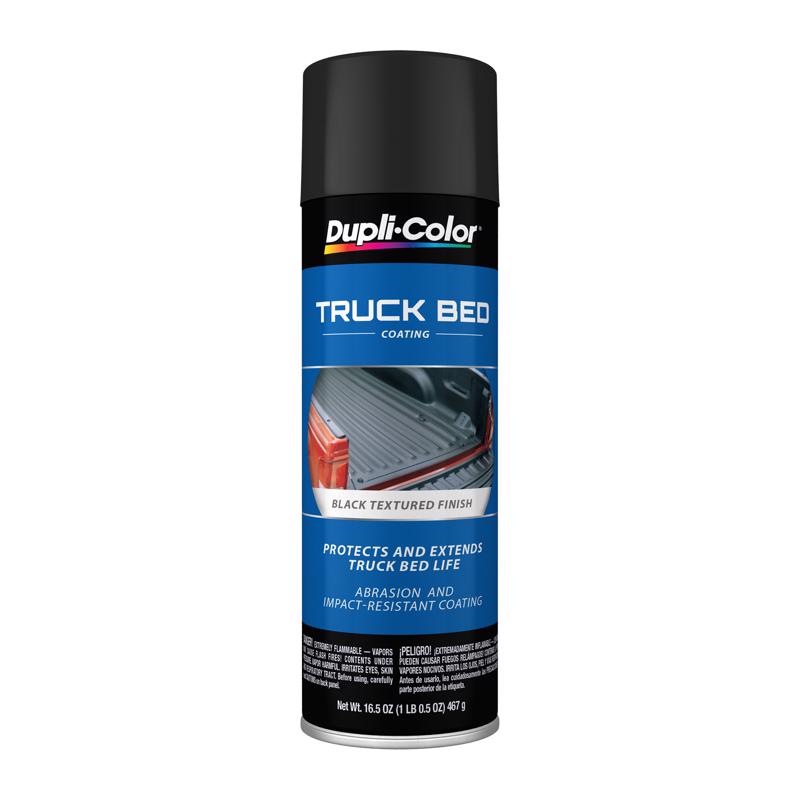 THE SHERWIN-WILLIAMS COMPANY, Dupli-Color Black Truck Bed Coating 16.5 oz (Pack of 6)