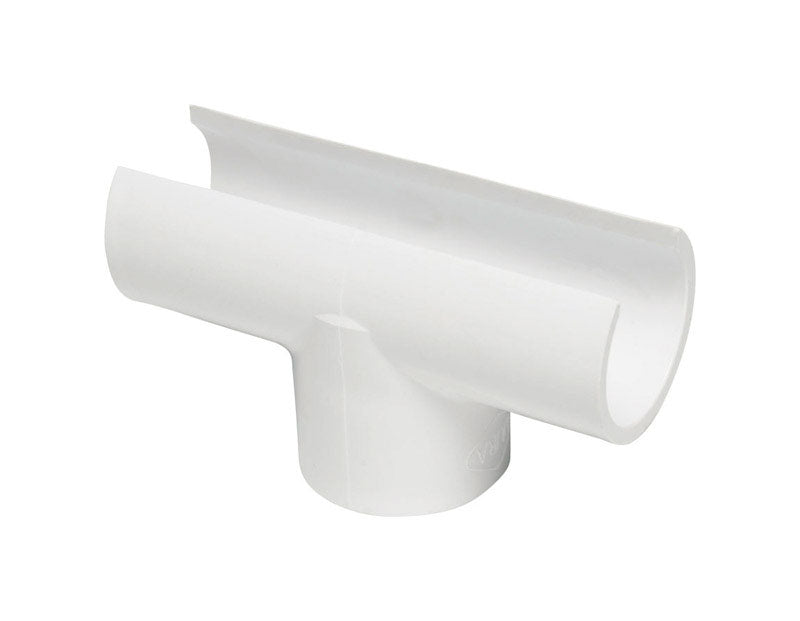 DURA PLASTIC PRODUCTS LLC, Dura Schedule 40 1 in. Snap X 1 in. D Slip PVC Snap Tee