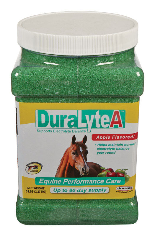 MWI VETERINARY SUPPLY, DuraLyteA  Solid  Electrolyte and Trace Mineral Formula  For Horse 5 lb.