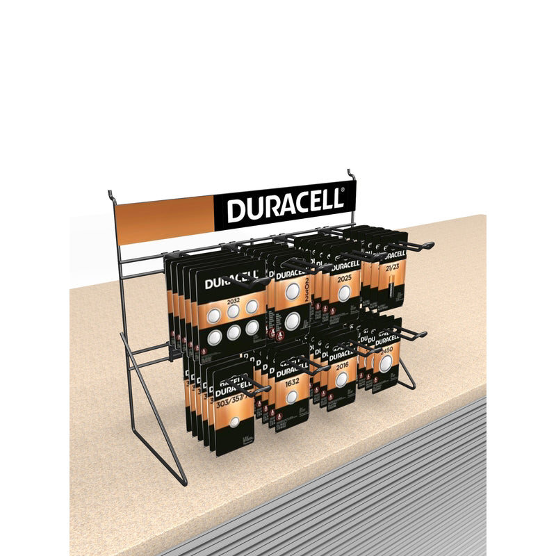 DURACELL DISTRIBUTING INC, Duracell Black Rack Counter Display Metal