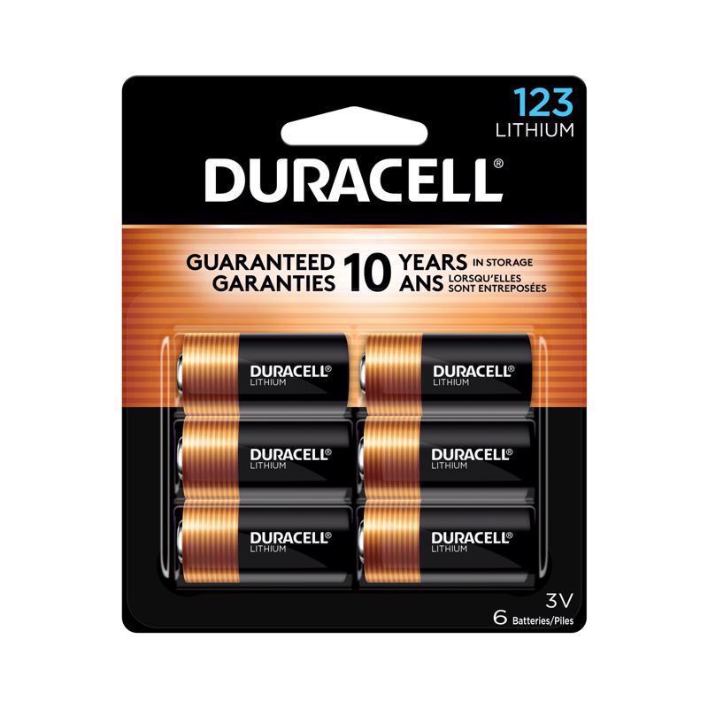 DURACELL DISTRIBUTING INC, Duracell Lithium 123 3 V Battery 035755 6 pk