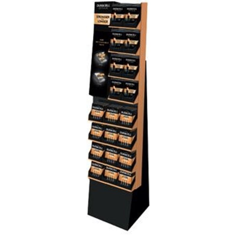 DURACELL DISTRIBUTING INC, Duracell  Optimum/Coppertop  AA/AAA  Alkaline  Batteries  89 pk Display