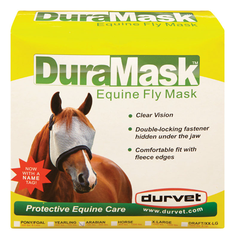 MWI VETERINARY SUPPLY, Duramask  Mesh  Arabian Horse Fly Mask