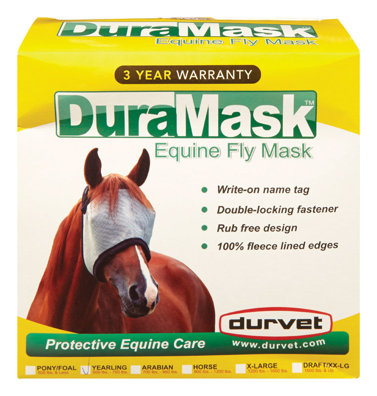 MWI VETERINARY SUPPLY, Duramask  Mesh  Yearling Horse Fly Mask