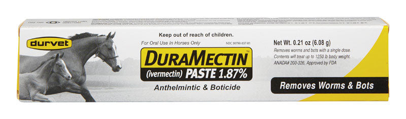 Duramectin, Duramectin Paste 1.87%