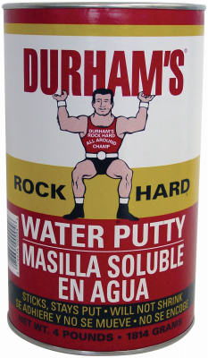 RH BRANDS INC, Durham Dwp 4 Lb Rock Hard Water Putty  (Pack Of 6)