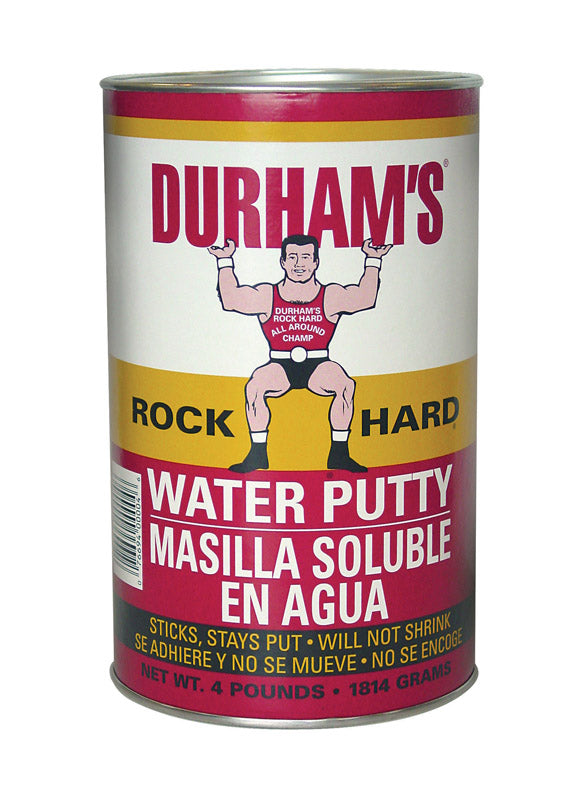 RH BRANDS INC, Durham Dwp 4 Lb Rock Hard Water Putty  (Pack Of 6)