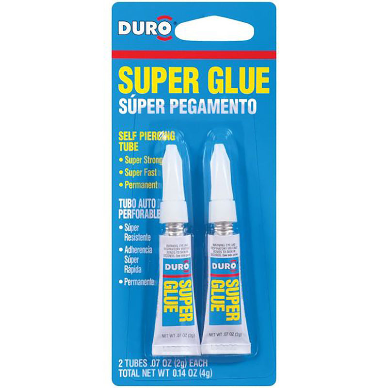 HENKEL ADHESIVES, Duro High Strength Liquid Super Glue 2 gm (Pack of 12)