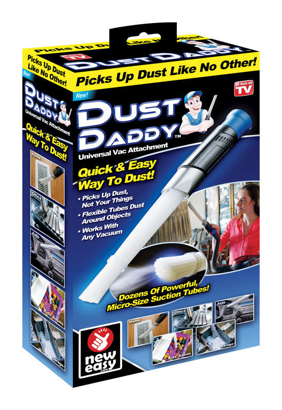 ONTEL PRODUCTS CORP, Dust Daddy As Seen On TV Vacuum Attachment For Dust Removal 1 pk