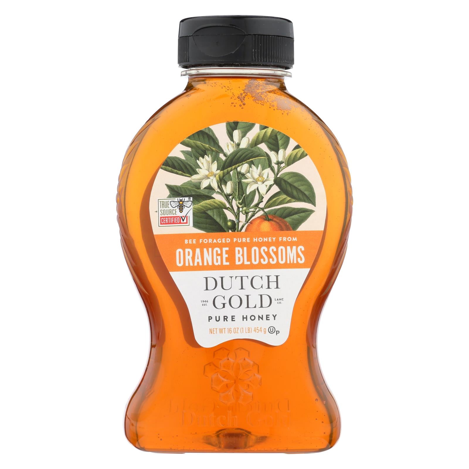 Dutch Gold Honey, Dutch Gold Honey Orange Blossom Honey - Case of 6 - 16 oz. (Pack of 6)