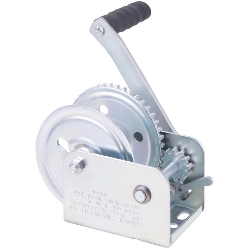 DUTTON-LAINSON COMPANY, Dutton-Lainson Steel Ratchet Winch 1100 lb 7 in. L