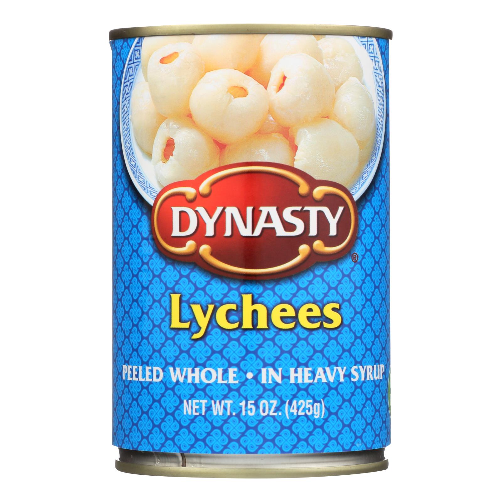 Dynasty, Dynasty Lychee In Syrup  - Case of 12 - 15 OZ