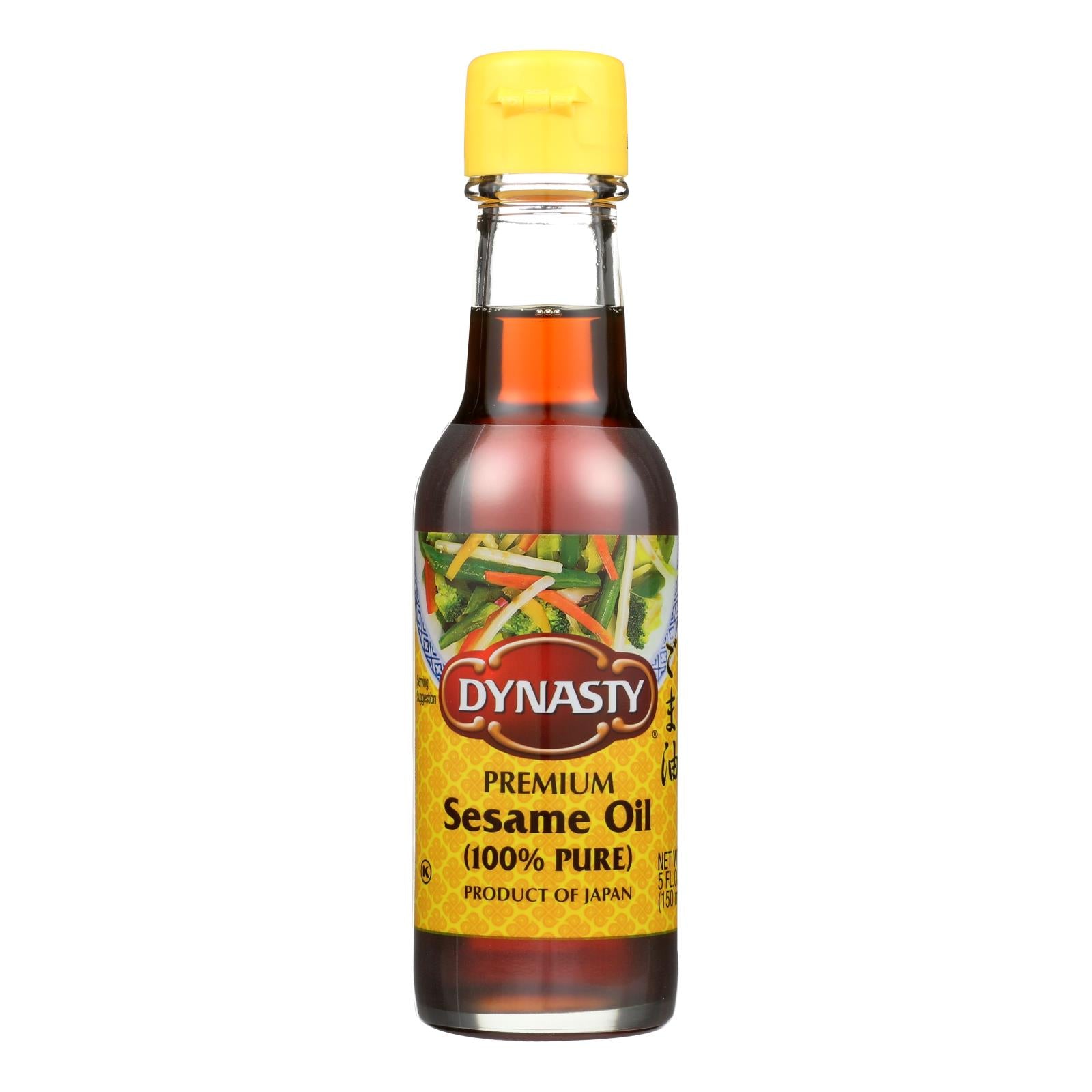 Dynasty, Dynasty Oil - Sesame Seed - Case of 12 - 5 FL oz. (Pack of 12)