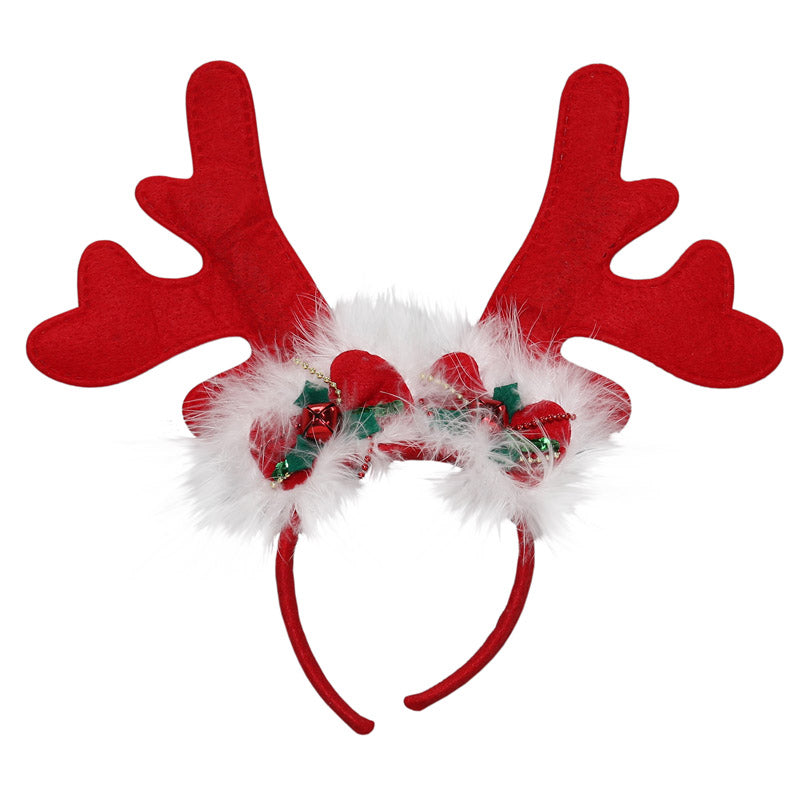 ACE TRADING - DYNO LKT, Dyno Antler Christmas Headband Polyester 1 pc. (Pack of 12)