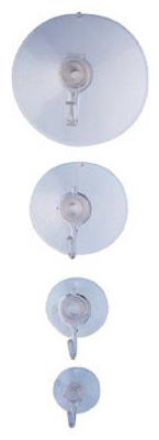 ACE TRADING - GTO LIGHTING HARDWARE, Dyno Clear Variety Suction Cup (Pack of 48).