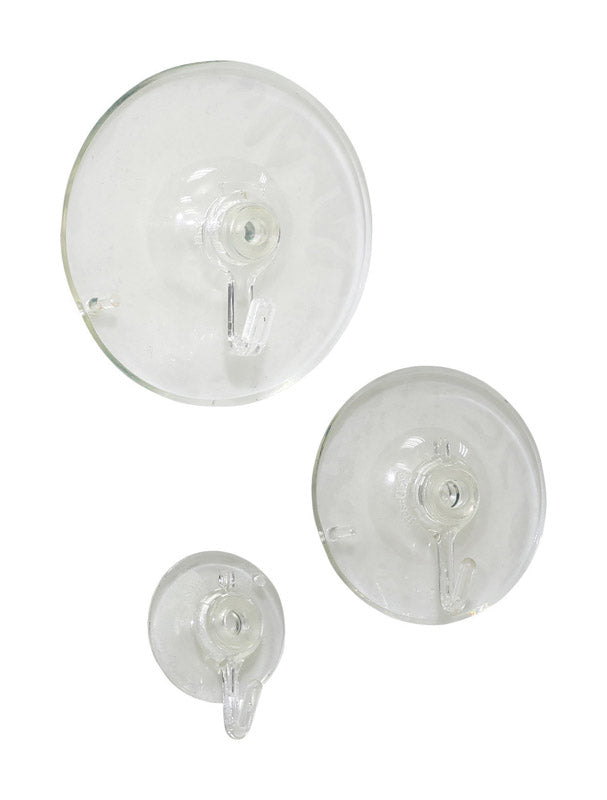 ACE TRADING - GTO LIGHTING HARDWARE, Dyno Clear Variety Suction Cup (Pack of 48).