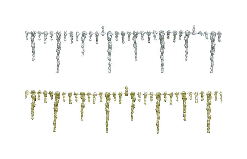 ACE TRADING - DYNO 2, Dyno Icicle Multicolored Bead Garland 8 ft. L (Pack of 12)