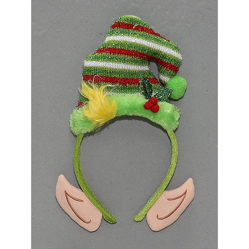 ACE TRADING - DYNO LKT, Dyno Multicolored Christmas Elf Ear Headband (Pack of 12).