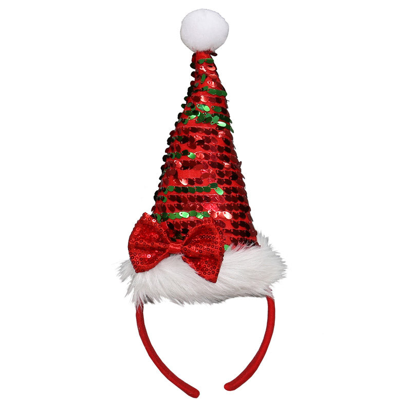 ACE TRADING - DYNO LKT, Dyno Santa Hat Holiday Headband Polyester 1 pc. (Pack of 12)