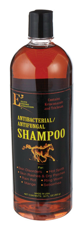 MWI VETERINARY SUPPLY, E3  Liquid  Antibacterial Antifungal Shampoo  For Horse 32 oz.