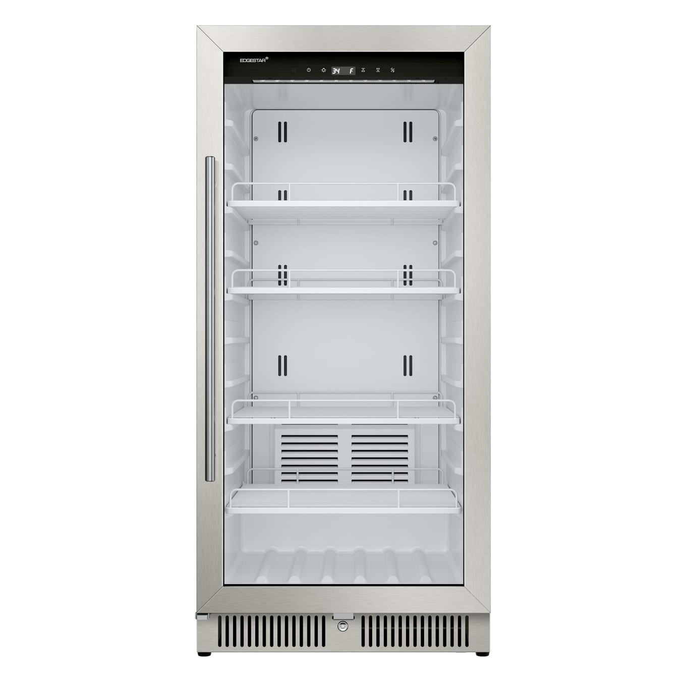 EdgeStar, EDGESTAR 9.53 CU FT BUILT-IN COMMERCIAL VERTICAL BEVERAGE MERCHANDISER