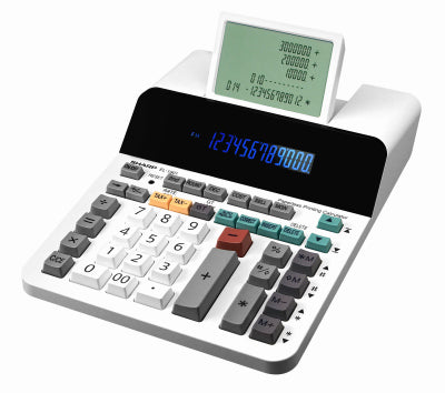 Sharp, EL-1901 Digital Paperless Printing Calculator