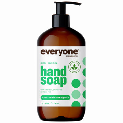 Everyone, EO Products - Everyone Hand Soap - Spearmint and Lemongrass - 12.75 oz